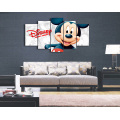 HD Printed Cartoon Mickey Mouse Painting Wall Art Canvas Print Room Decor Print Poster Picture Canvas Mc-116